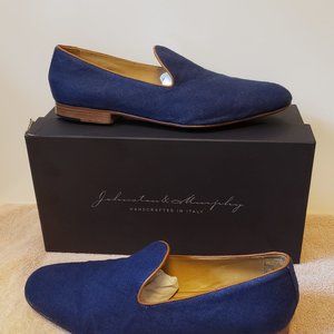 Men's Johnston & Murphy Italian Linen Loafers